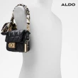 【ALDO】GRACIA-簡約氣質絲巾扭結肩背包-女包(黑色)