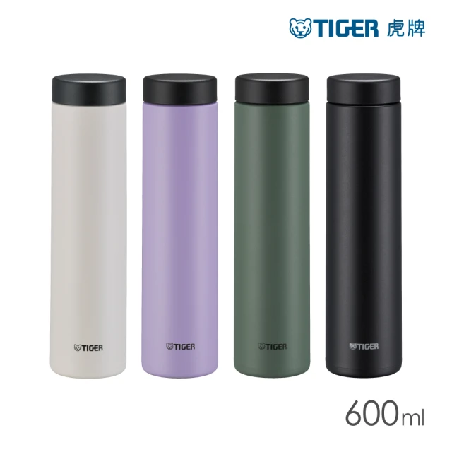 TIGER 虎牌 夢重力超輕量旋蓋不鏽鋼保溫杯 600ml(MMZ-W060保溫瓶)