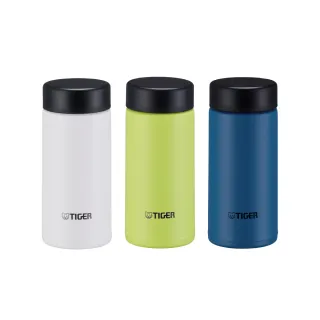 【TIGER虎牌】超輕量旋蓋雙層不鏽鋼保溫瓶200ml(MMP口袋隨行杯/保冰杯)