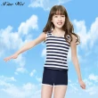 【梅林品牌】流行女童二件式泳裝(NO.M35628)