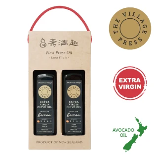 【壽滿趣】頂級冷壓初榨原味橄欖油禮盒(250mlx2)
