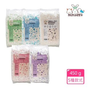 【Minifeet】小動物舒適紙棉《破碎型》片狀紙棉墊料(小動物砂 紙砂 墊料 紙棉墊料)