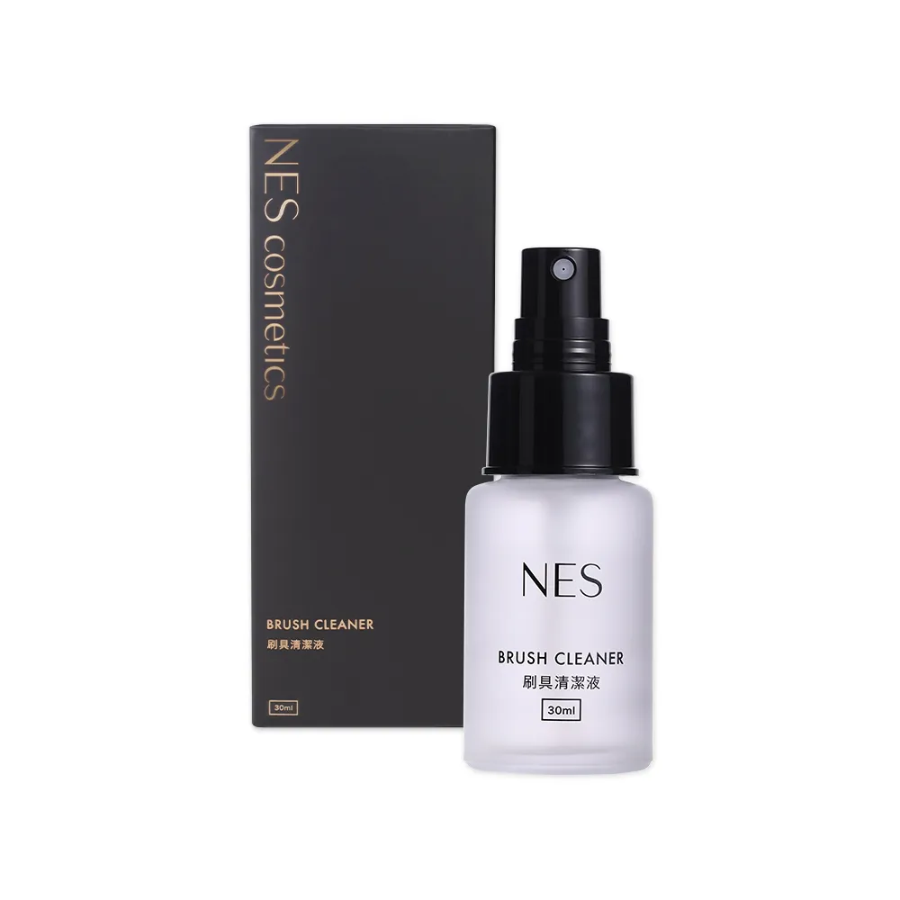 【恩藝偲 NES cosmetics】刷具清潔液30ml(洗刷水)