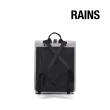 【RAINS官方直營】Rolltop Rucksack Mini 經典防水捲蓋後背包(Flint 灰藕紫)