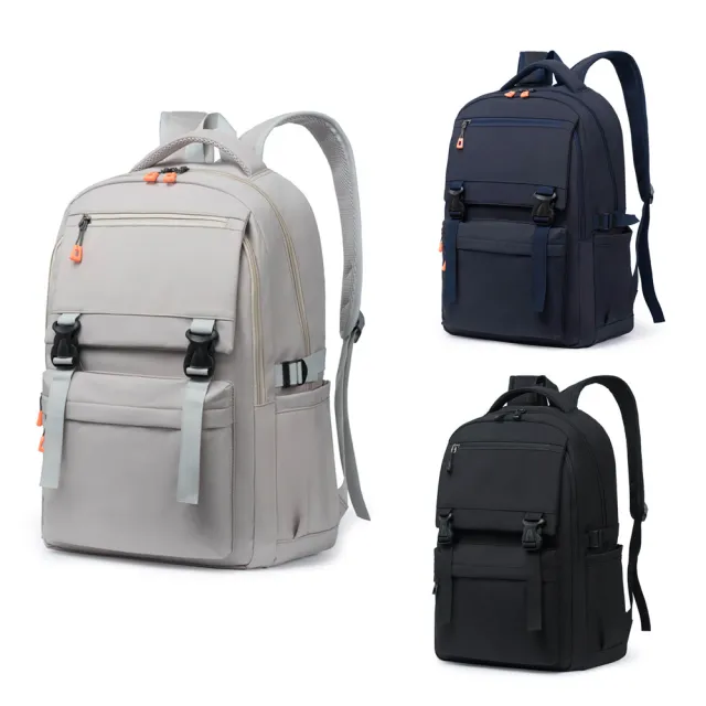 【CS 嚴選】日系風百搭日系風 休閒旅行出差14吋筆電大容量學院書包 雙肩包 後背包CS113102