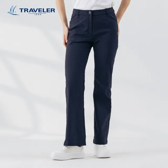 【TRAVELER 旅行者】24SS女款涼感彈性吸排褲_241TR530.531(四面彈/耐磨褲/抗UV/八分褲)