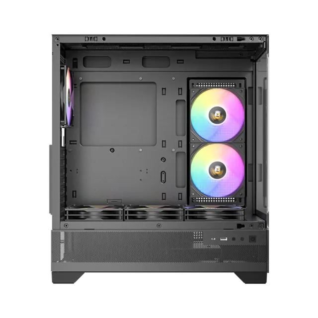 【Antec】CX700 RGB ATX海景房電腦機殼(黑色/支援360水冷排)