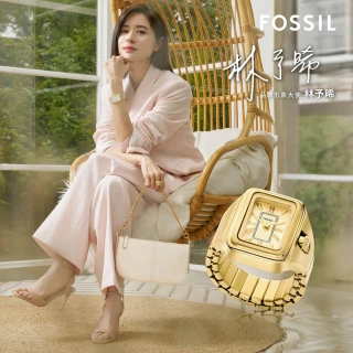 【FOSSIL 官方旗艦館】Raquel手錶戒指系列 不鏽鋼鍊帶 14MM(多色可選)