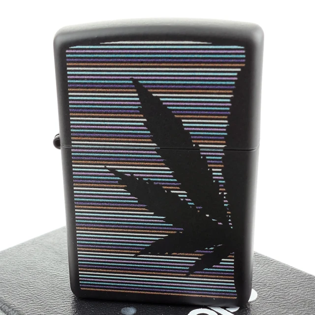 Zippo 美系~Cannabis Design-大麻葉圖案