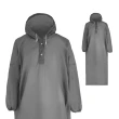 【雙龍牌】日系反光安全雨衣超輕套式雨衣(環保太空雨衣連身雨衣EV4395)