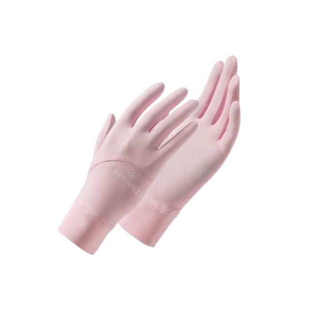 新款涼感可觸控抗UV防曬手套(防曬用品 夏天 素面 防曬黑 抗紫外線 騎車 戶外)