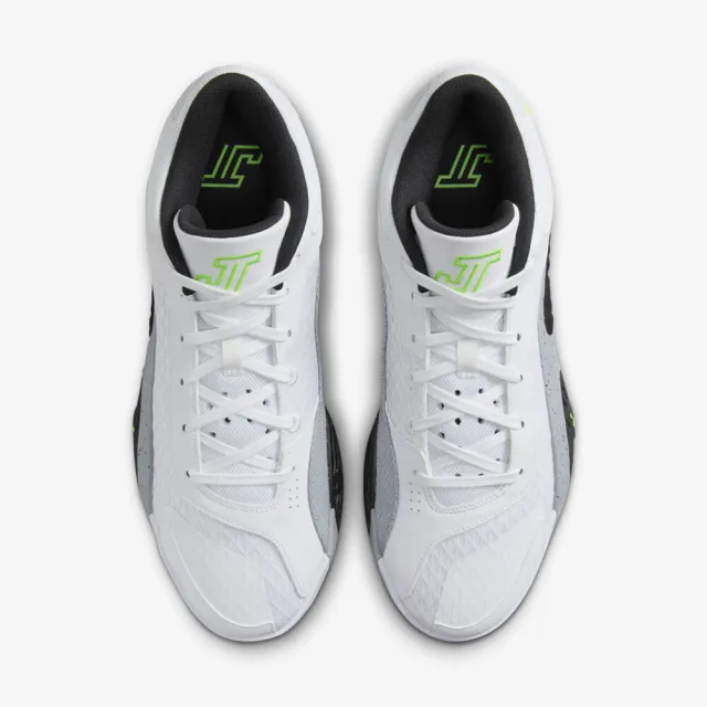 【NIKE 耐吉】Jordan Tatum 2 PF 男 籃球鞋 運動 實戰 球鞋 訓練 耐磨 白灰黑(FJ6458-100)