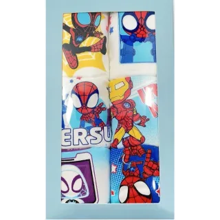 【Marvel 漫威】台灣製男童三角內褲6入-蜘蛛人款 