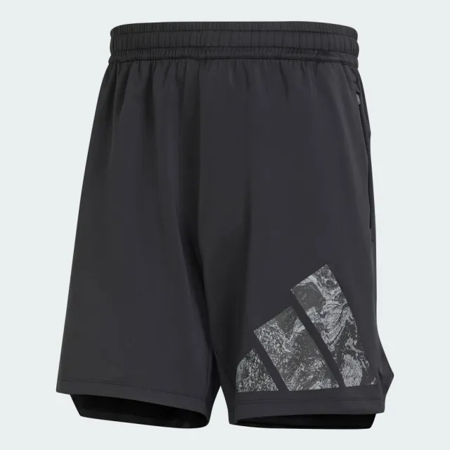 【adidas 官方旗艦】LOGO 運動短褲 吸濕排汗 男 IK9682