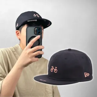 【NEW ERA】單車帽 Sports Club-Bike Cap 藍 橘 可調帽圍 刺繡 帽子(NE14148205)