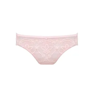 【瑪登瑪朵】La Pretti 低腰三角無痕網內褲 M-XL(薔薇粉)