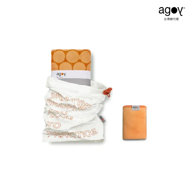 【agoy】Gecko Touch 壁虎鋪巾 經典圈圈 標準配方(贈防水袋+瑜珈手巾顏色隨機)