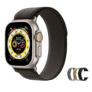 金屬錶帶組【Apple】Apple Watch Ultra 49mm 鈦金屬錶殼+越野錶帶