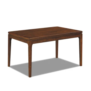 【ASSARI】優尼克全實木餐桌(寬135x深80x高76cm)
