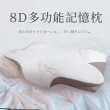 【DeKo岱珂】8D全方位護頸記憶枕(天絲表布 奈米銀纖維 外層可機洗)