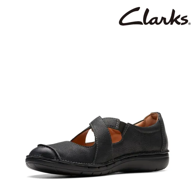 【Clarks】女鞋 Un Loop Strap 交叉帶魔鬼氈設計休閒鞋(CLF74970C)