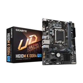 【GIGABYTE 技嘉】H610M K DDR4 主機板+KIOXIA Exceria G2 500G M.2 SSD(組合2-2)