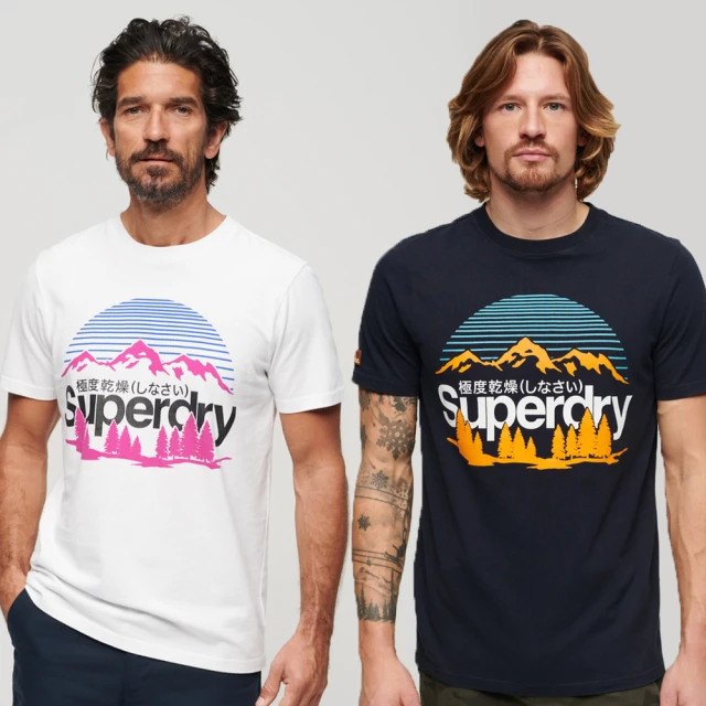 Superdry 男裝 短袖T恤 Great Outdoors Nr Graphic 經典LOGO印花(四色可選)