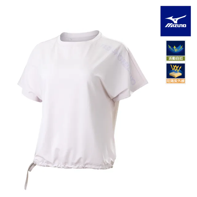 【MIZUNO 美津濃】女瑜珈短袖T恤 K2TAB203XX 任選一件(短袖T恤)