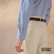 【SST&C 新品９折】EASY CRAE 藍色條紋修身版白領襯衫0312404014