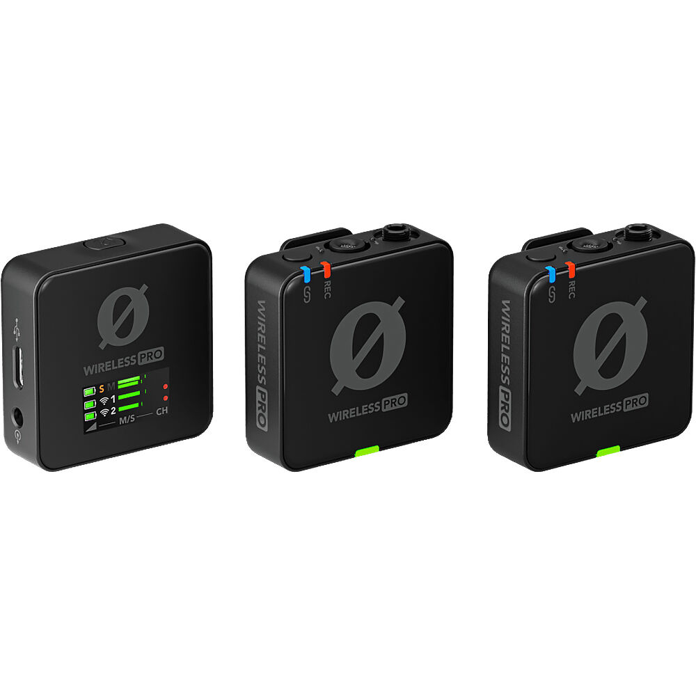 【RODE】羅德 Wireless Pro 一對二無線麥克風 (公司貨) 2.4GHz RDWIPRO 適用相機、手機