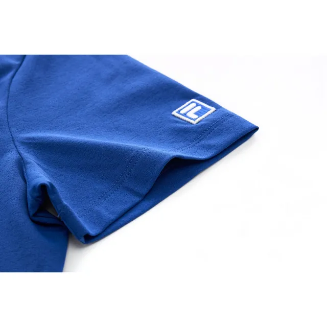 【FILA官方直營】女短袖圓領T恤-藍色(5TEY-1213-BU)