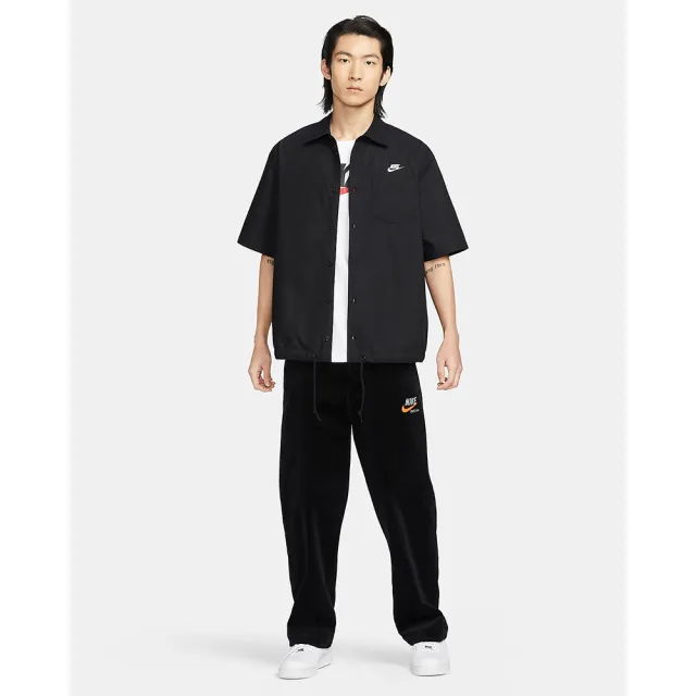 【NIKE 耐吉】短袖 上衣 T恤 運動 休閒 男 女 AS M NK CLUB SS VENICE TOP 黑色(FN3903010)