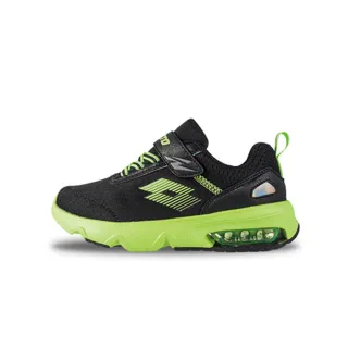 【LOTTO】童鞋 ARIA LITE  氣墊跑鞋(黑綠-LT4AKR5940)