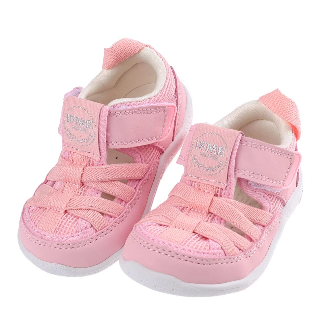 布布童鞋 日本IFME紫色美花寶寶機能水涼鞋(P4E602F