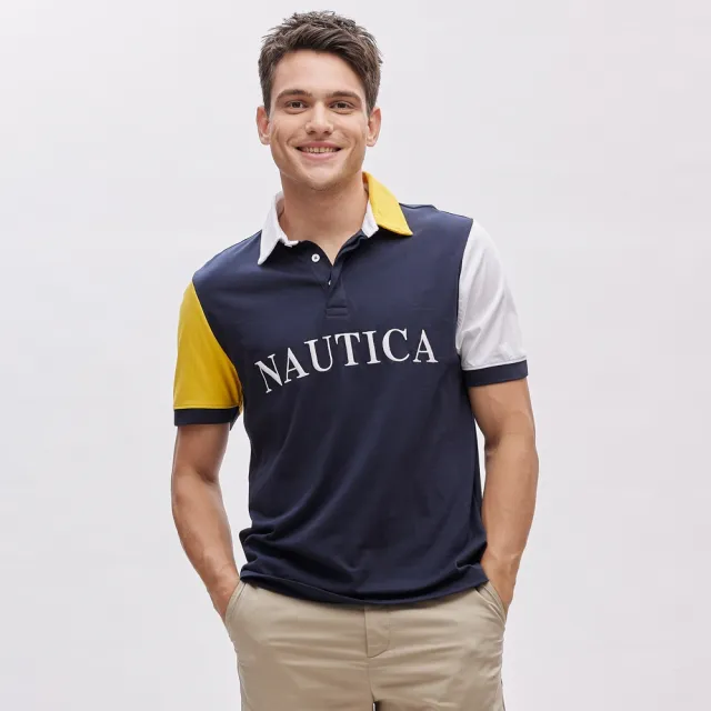 【NAUTICA】男裝 休閒短袖POLO衫(多款任選)