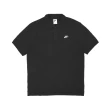 【NIKE 耐吉】短袖襯衫 Club Polo Shirts 男款 黑 白 網眼 棉質 寬鬆 運動 polo衫(FN3895-010)