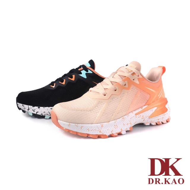 DK 高博士DK 高博士 塗鴉飛織休閒氣墊女鞋 73-3173 共2色(橘色/黑色)