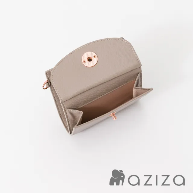【aziza】OLA釦式短夾(多色)