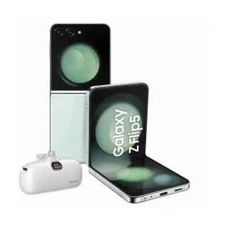 【SAMSUNG 三星】Galaxy Z Flip5 5G 6.7吋(8G/512G/高通驍龍8 Gen2/5000萬鏡頭畫素/AI手機)(口袋行電組)