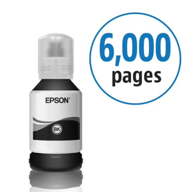 【EPSON】搭T03Q100 原廠黑色高容量墨6000頁★M1120 黑白高速WIFI連續供墨印表機(2年保固組)