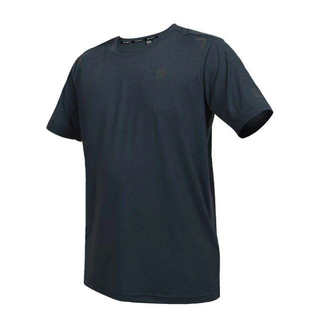 FIRESTAR 男冰感圓領短袖T恤-慢跑 路跑 涼感 運動 上衣 反光(D4632-98)