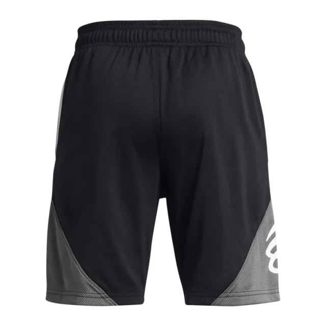 【UNDER ARMOUR】UA 男童 Curry Splash 運動短褲_1380334-002(黑)