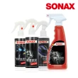 【SONAX】機車美容組合(機車清潔 機車鍍膜 安全帽防霧 塑膠維護 組合包)