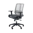 【完美主義】彈性透氣機能扶手電腦椅/辦公椅/辦公椅(2色可選)
