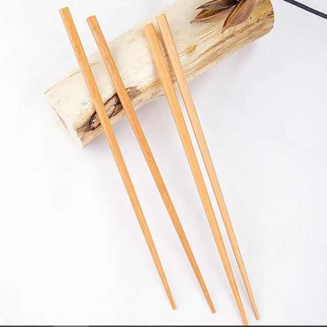 【CMK】木筷子42公分長筷子  2雙(防燙筷子煮飯 煮麵 烤肉料理筷子環保筷子木質筷子)