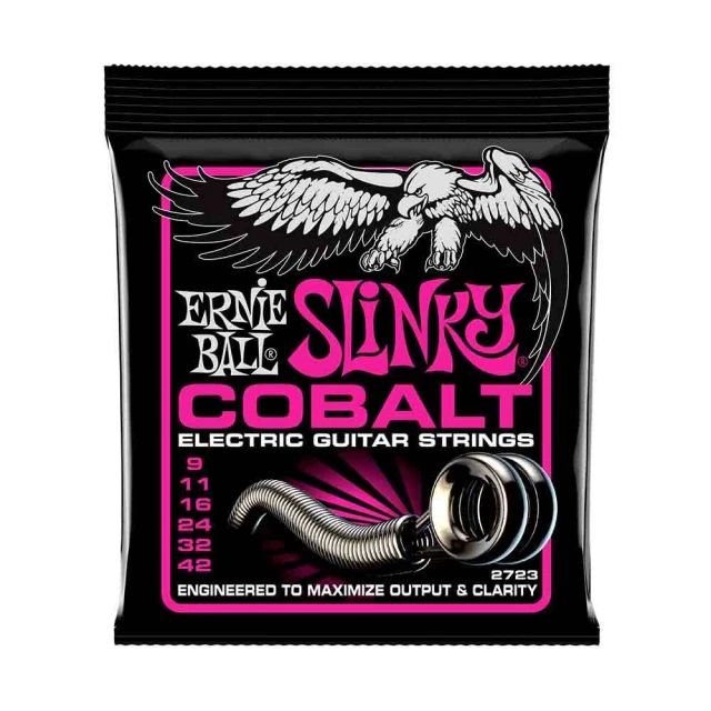 【ERNIE BALL】原廠美國製造 2723 Cobalt 鈷弦 電吉他弦 09-42(公司貨保證)