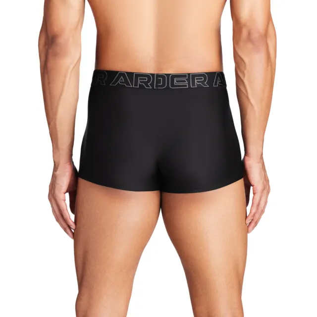 【UNDER ARMOUR】UA 男 Perf Tech 3吋四角褲/3入_1383882-001(黑)