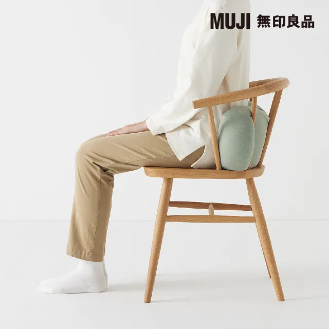 【MUJI 無印良品】涼感多用途靠枕/迷你/薄荷綠(４９×２２×１５ｃｍ)