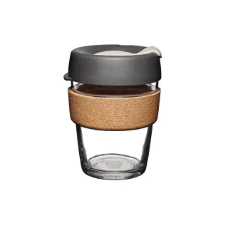 【KeepCup】軟木隨行杯 340ml - 重烘焙(強化玻璃製成、耐熱、耐震度高)