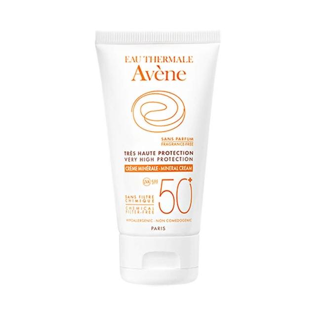 Avene雅漾 全效潤色防曬霜為法國原裝進口醫美級防曬產品，SPF50+防水型乳狀配方，適合各種肌膚使用。具備防曬隔離功能，能有效抵禦紫外線，同時提供潤色效果，讓肌膚更均勻透亮。50ml二入組設計，方便日常使用與補充，是大人臉部與眼部的完美護膚選擇。